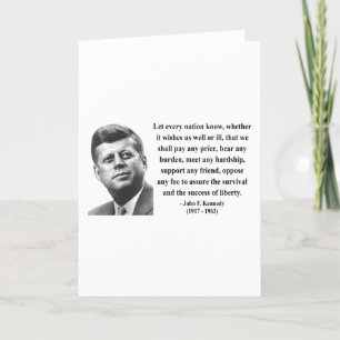 Carte Citation 5b de JFK