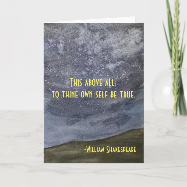 Carte Citation de hameçon (Devant)