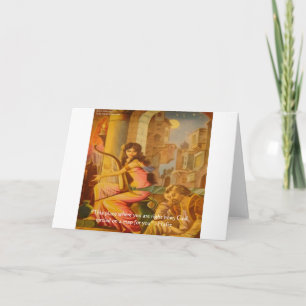 Carte Citation de la sagesse de Hafiz "le cercle de Dieu