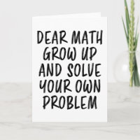 Citation de maths drôle professeur geek nerd étudi