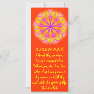 Carte Citation de mots masqués de création