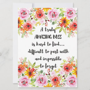 Carte Citation de patron Extraordinaire Grand patron App