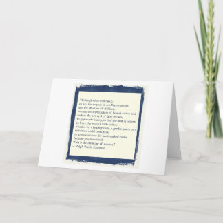 Carte Citation d'Emerson