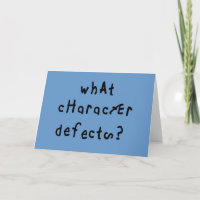 Citation drôle de défaut de caractère Citation de
