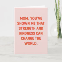 Citation inspirante Merci moderne Fête des mères