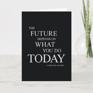 Carte Citation Motivationnelle Inspirationnelle Future