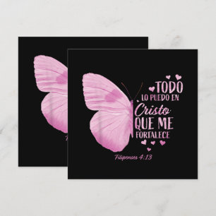 Carte Citations de vers religieux espagnols pour femmes