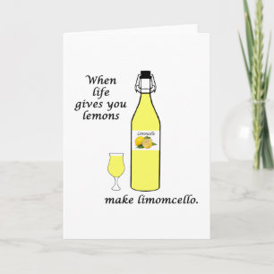 Carte Citrons en Limoncello