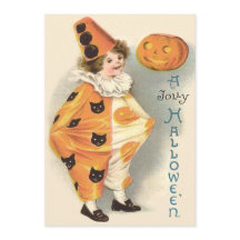 Citrouille de clown mignon Jack O Lantern