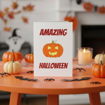 Citrouille Personnalisée Halloween Mignonne et Eff