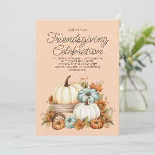 Carte Citrouille Russe Boho Harvest Friedsgiving