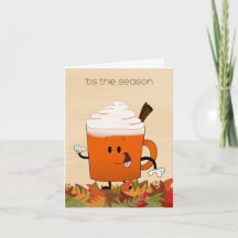 Carte citrouille Spice