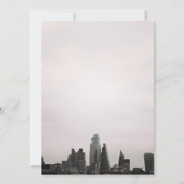 Carte City of London Skyline (Devant)