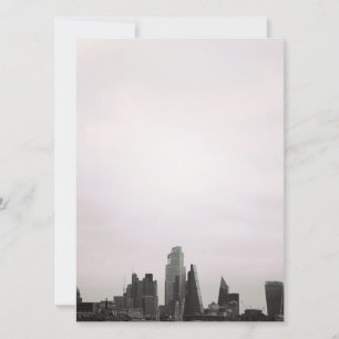 Carte City of London Skyline