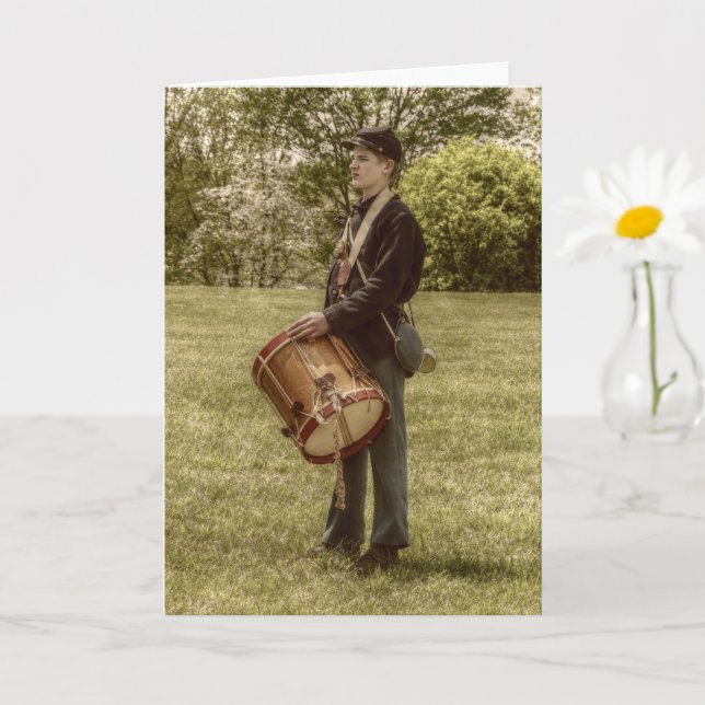 Carte Civil War Drummer Boy (Petite plante)