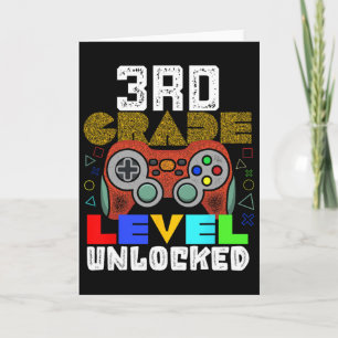 Carte Ck À l'école 3e année Gamer