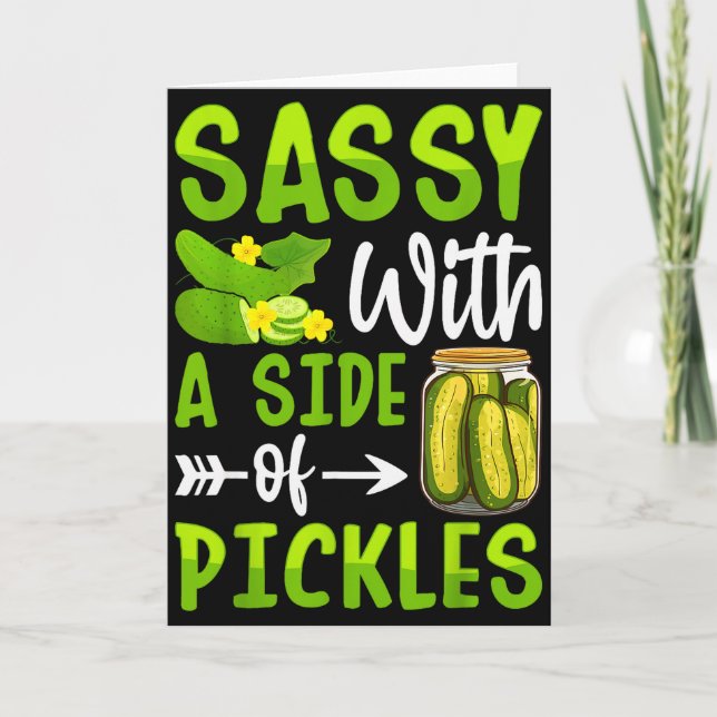 Carte Ckle Lover Funny Sy With A Side Of Ckles  (Devant)