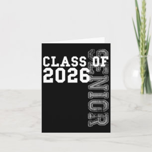 Carte Cl Of 2026 Senior 2026 Graduation 2025 Student Kid