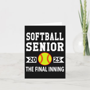 Carte Cl Senior De 2025 Softll Senior Night Graduation P