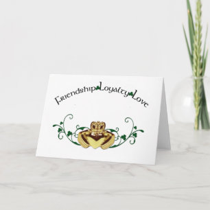 Carte Claddagh/Claddaugh