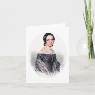 Carte Clara Schumann - Pianiste et compositeur