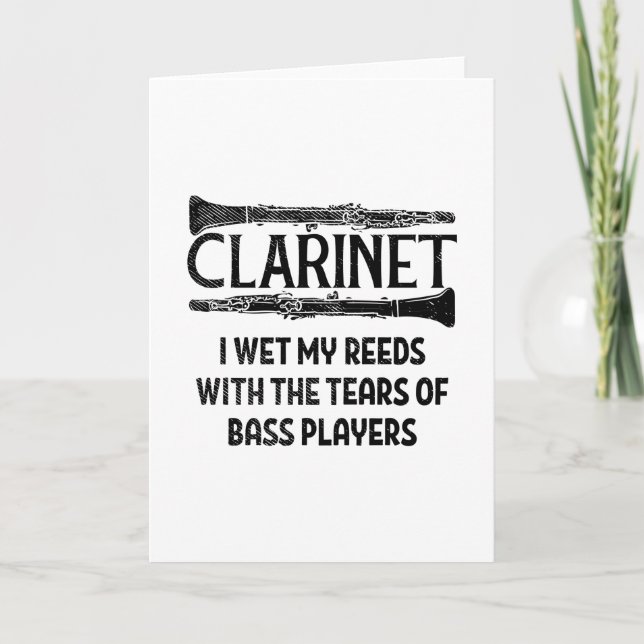 Carte Clarinet (Devant)