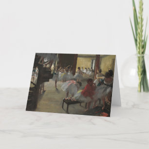 Carte Classe Danse   Edgar Degas