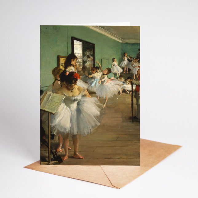 Carte Classe Danse | Edgar Degas (Créateur téléchargé)