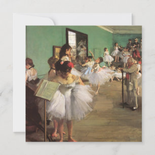 Carte Classe de danse par degrés, Ballet d'impressionnis