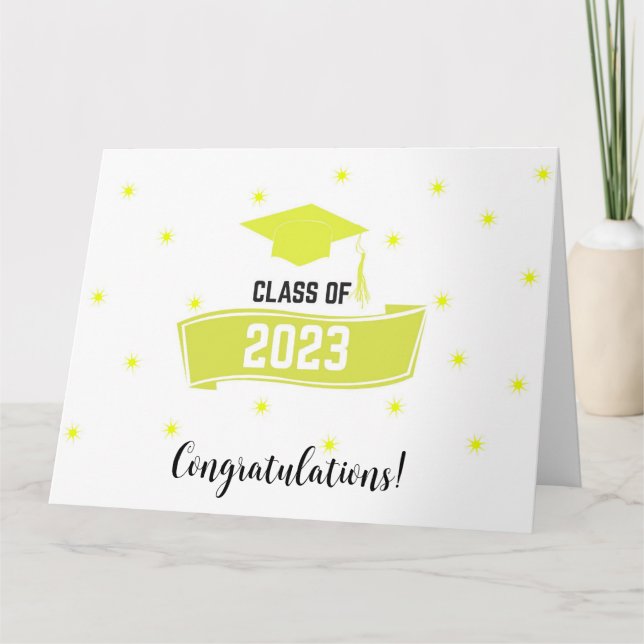 Carte Classe de félicitations de 2023 (Devant)