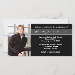 Carte Classe d'invitation de diplôme de 2011