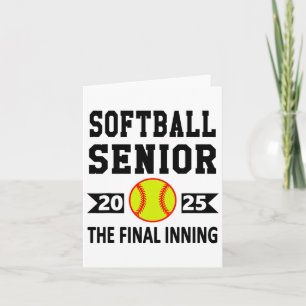 Carte Classe Supérieure De 2025 Softbyll Senior Night Gr