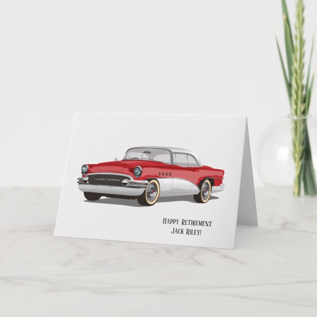 Carte Classic Buick (Devant)