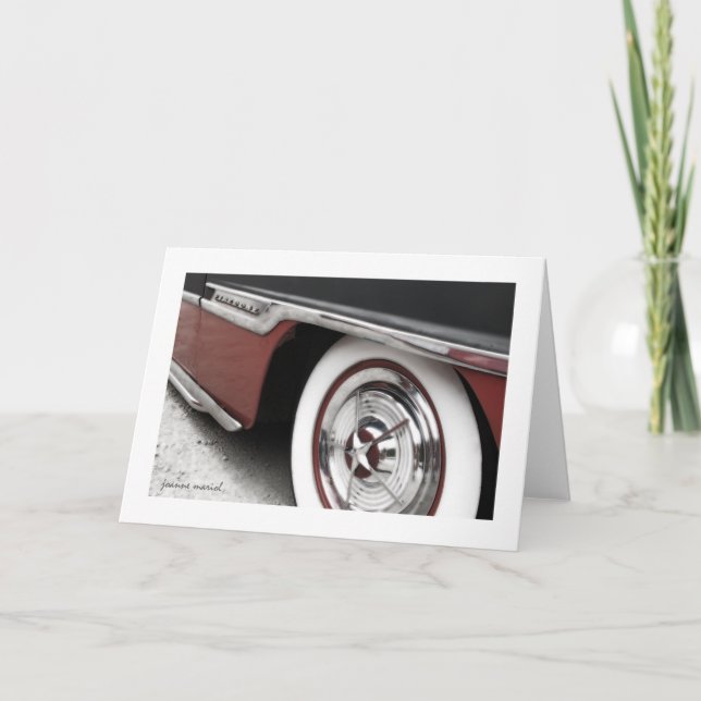 Carte Classic Car 15 Greeting Card (Devant)