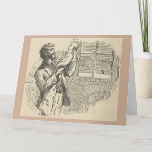 Carte Classic New Baby Greeting Card