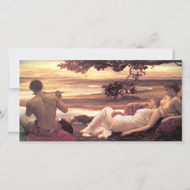 Carte Classical Idyll (par Frederic Leighton) (Devant)