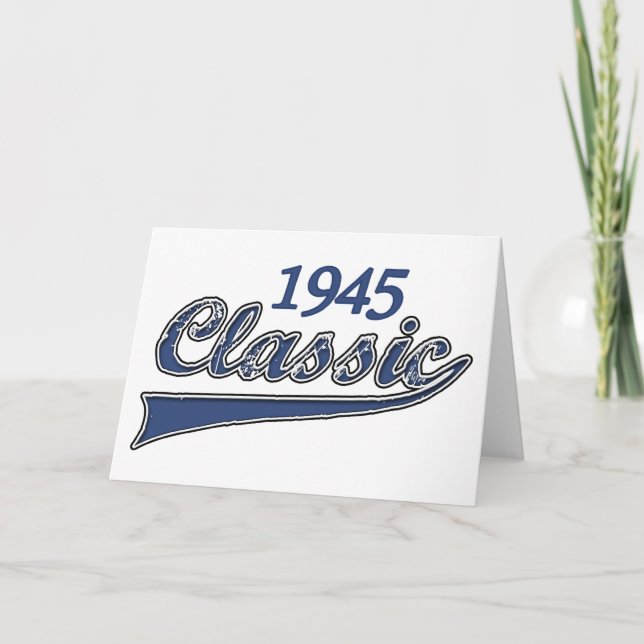 Carte Classique 1945 (Devant)