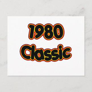 Carte Classique 1980