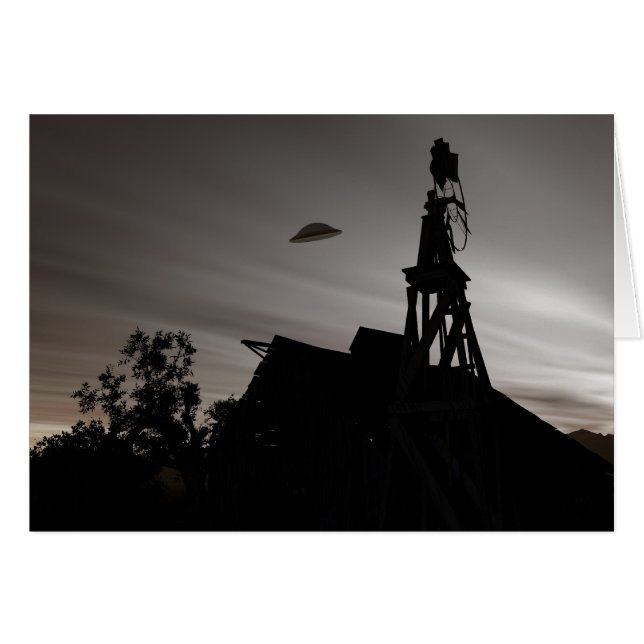 Carte classique à soucoupe en dôme (Devant horizontal)