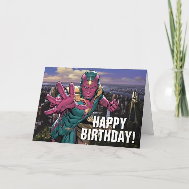 Carte Classique Avengers | Vision (Devant)