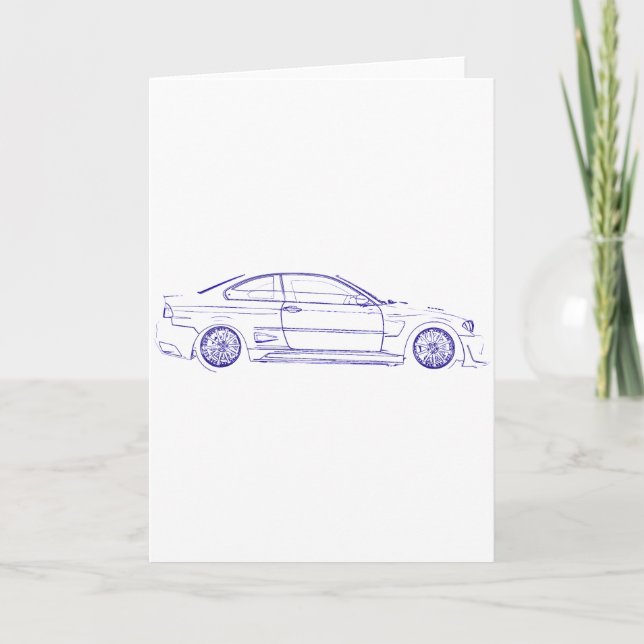 Carte Classique de BMW E46 (Devant)