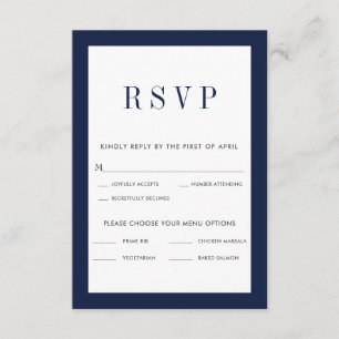 Carte classique de la frontière RSVP de marine