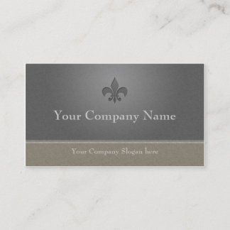 Carte classique élégante de visite commerciale