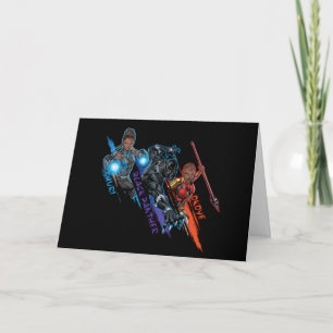 Carte Classiques des Avengers Équipe de Black Panther