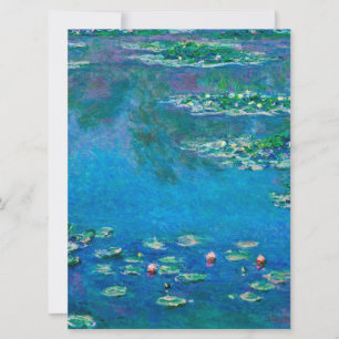 Carte Claude Monet