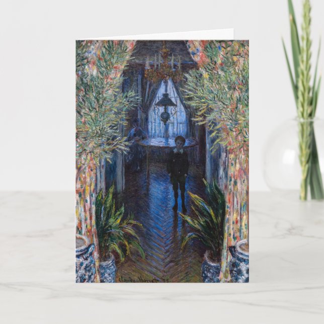Carte Claude Monet - Coin de l'appartement (Devant)