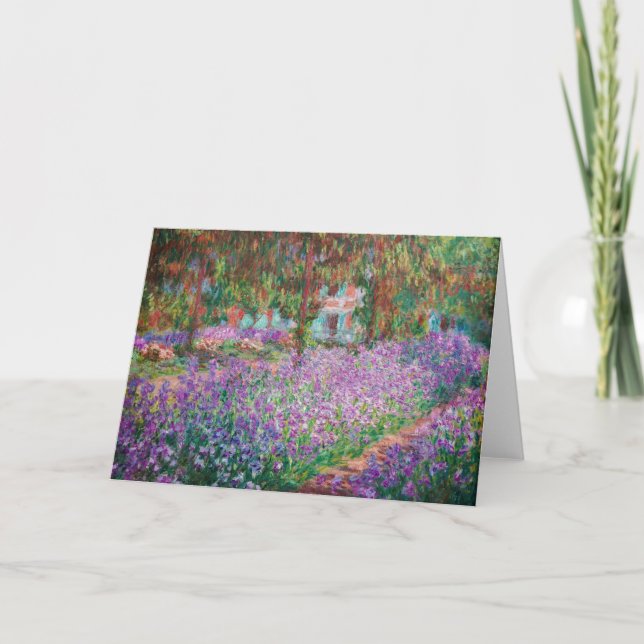 Carte Claude Monet - Le jardin de l'artiste à Giverny (Devant)