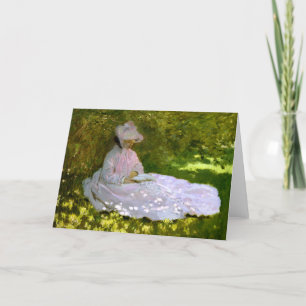 Carte Claude Monet : Le lecteur
