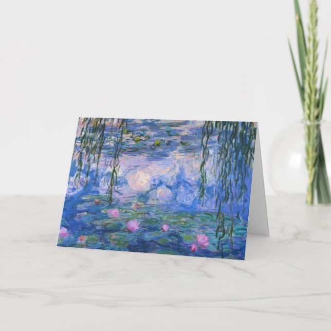 Carte Claude Monet - Lys à eau, 1916 (Devant)
