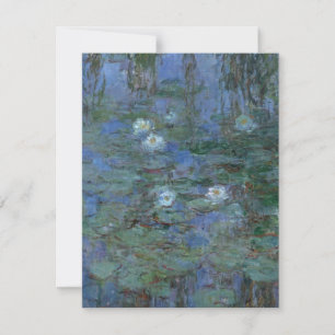Carte Claude Monet - Lys d'eau